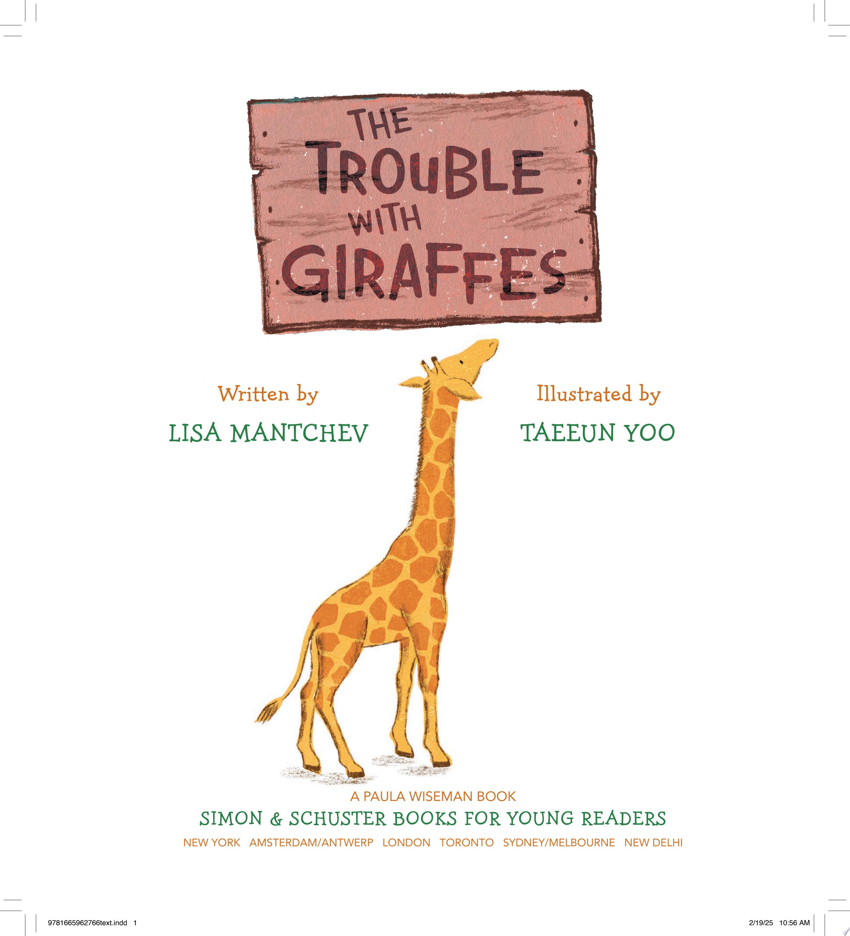 Image for "The Trouble with Giraffes"