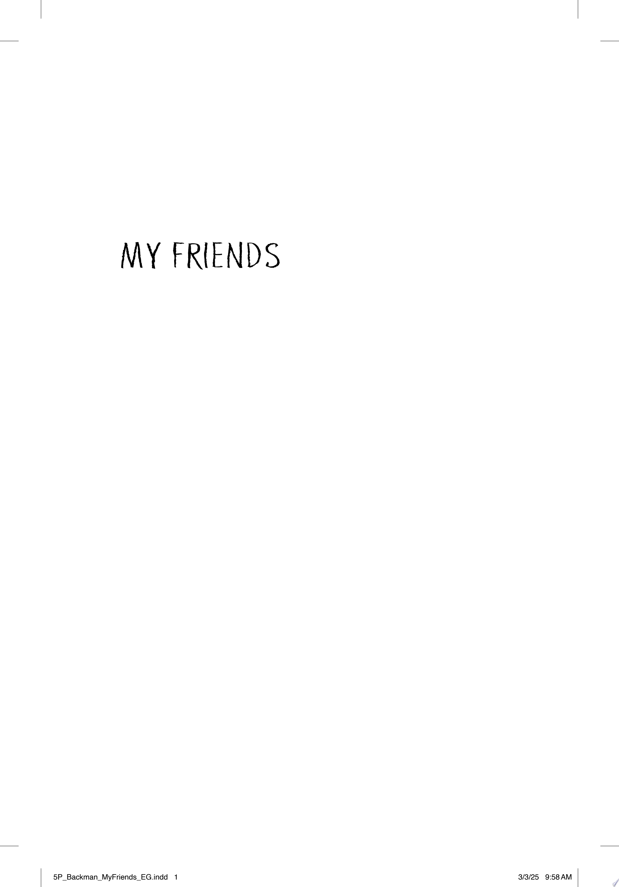 Image for "My Friends"
