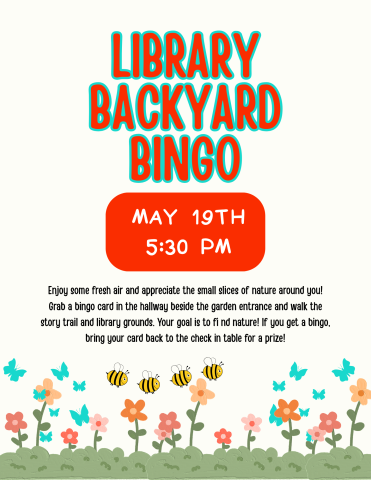 Backyard Bingo Flyer