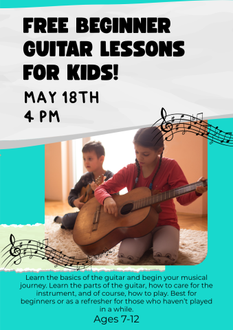 Beginner Guitar Lessons FLyer