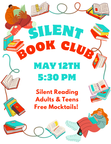 Silent Book Club Flyer
