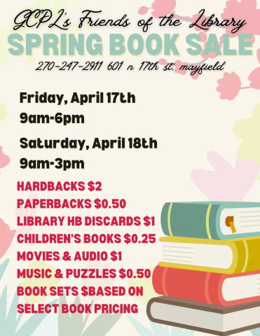 Friends Spring Book Sale