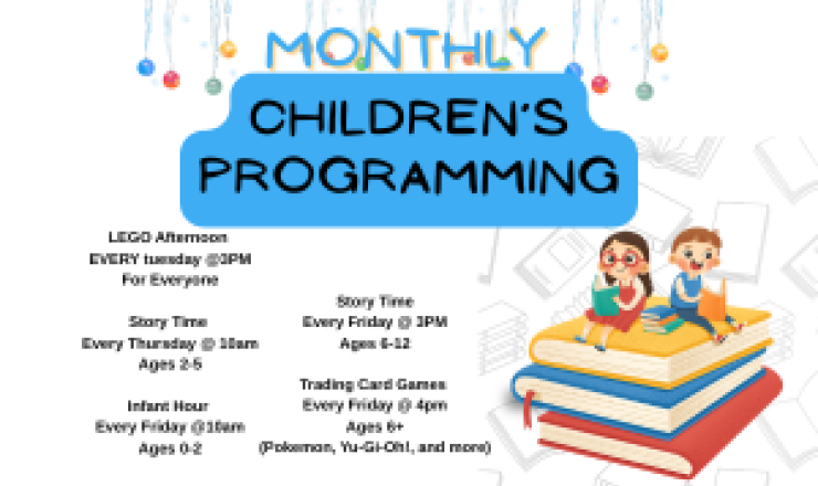 Monthly Kids Programming