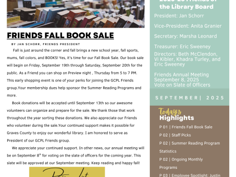 2025 Fall Newsletter